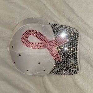 Breast Cancer Bling Hat